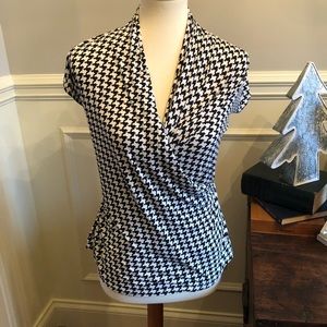 Ralph Lauren houndstooth top